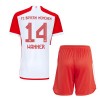 Original Trikotsatz FC Bayern München Wanner 14 Heimtrikot 2023-24 Für Kinder